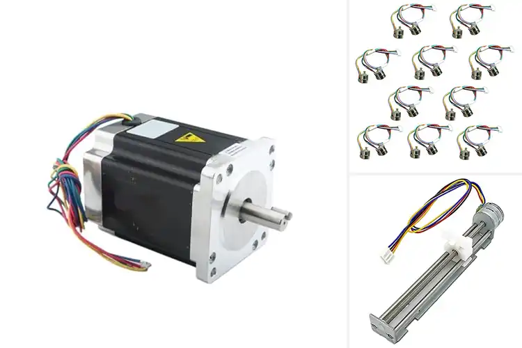 Detailed view of Best 2-Phase Stepper Motors 4-Wire
