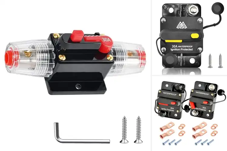 Detailed view of Best 30A Circuit Breakers for Trolling Motors