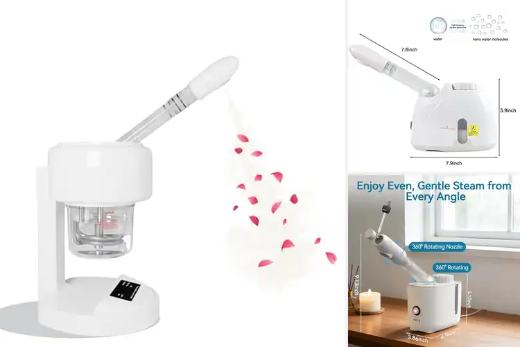 Detailed view of Best 360 Degree Rotatable Facial Steamer