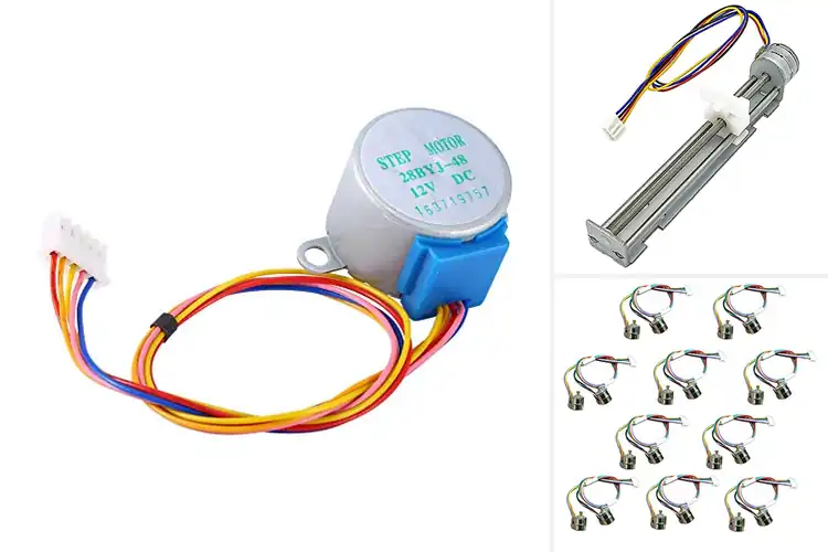 Detailed view of Best 4 Wire 2-Phase Stepper Motors For Projects