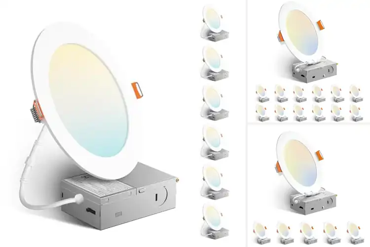 Detailed view of Best 5CCT Recessed Light Color Temperatures