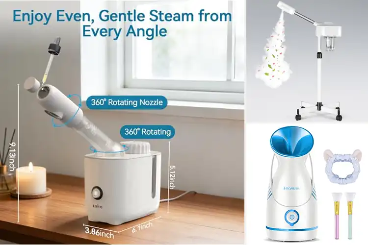 Detailed view of Best Automatic Power Off Facial Steamer