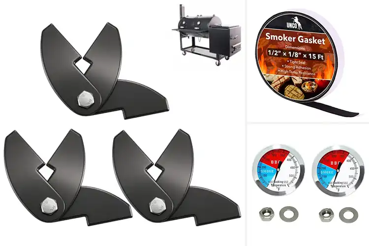Detailed view of Best BBQ Smoker Parts