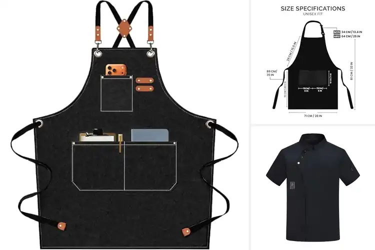 Detailed view of Best Chef Apparel