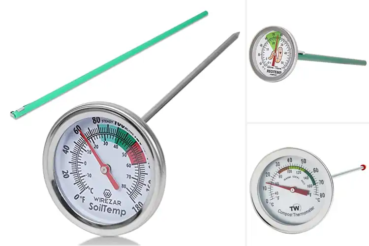 Detailed view of Best Compost Pile Temperature Monitors For Small Bins