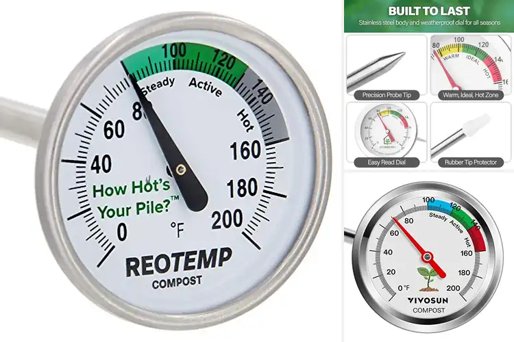 Detailed view of Best Composting Thermometers for Beginners