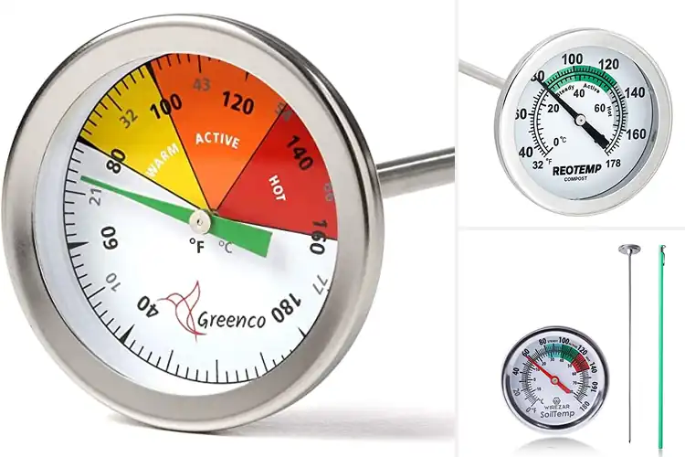 Detailed view of Best Corrosion Resistant Compost Thermometer