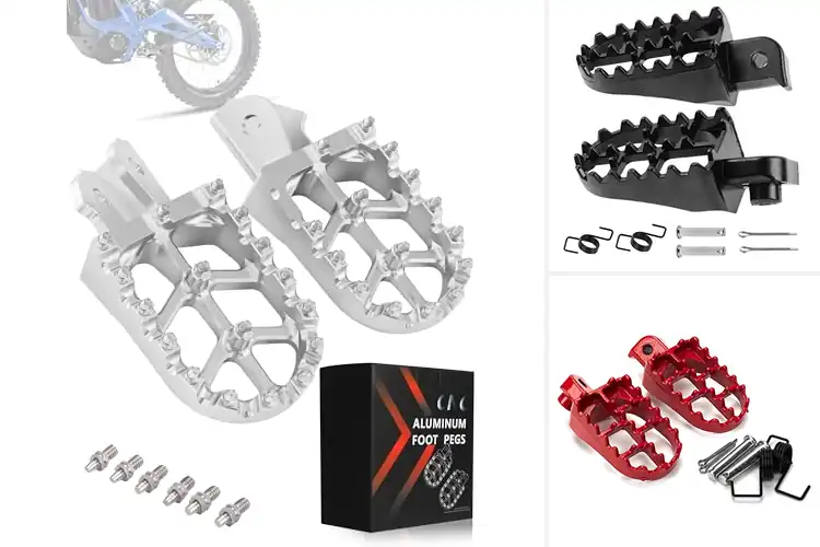 Detailed view of Best Dirt Bike Pegs for Superior Trail Control