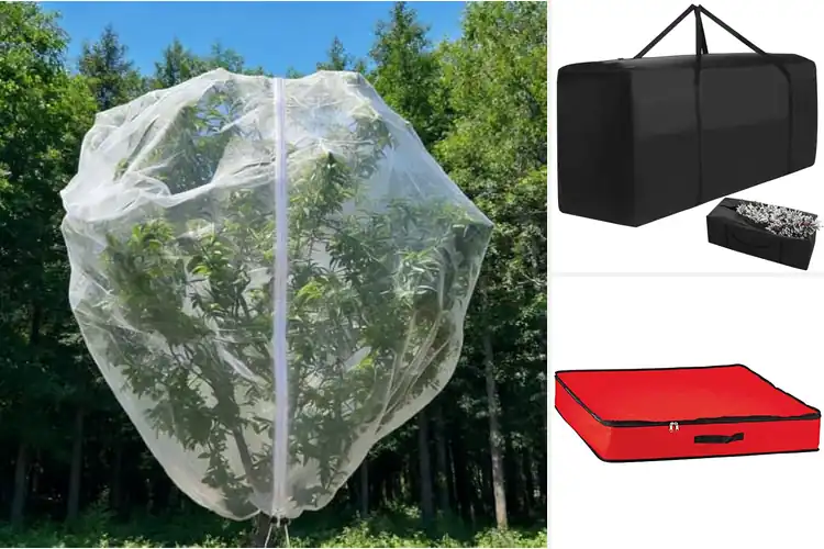 Detailed view of Best Double Zipper Tree Bags: Protect Your Trees in Style