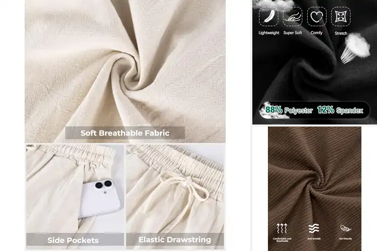 Detailed view of Best Drawstring Pants