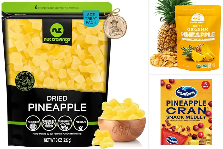 Detailed view of Best Dried Pineapple Snacks