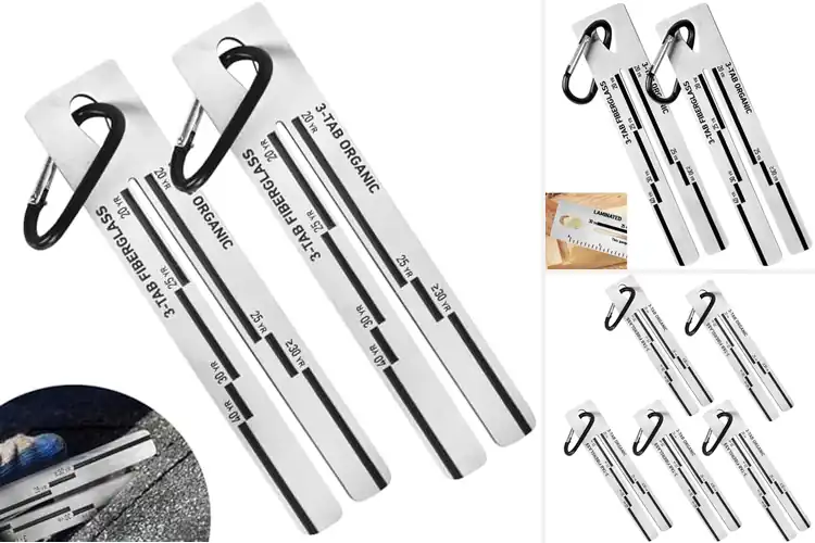 Detailed view of Best Easy-To-Carry Shingle Gauge Sets