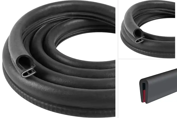 Detailed view of Best Edge Trim Seal Strips