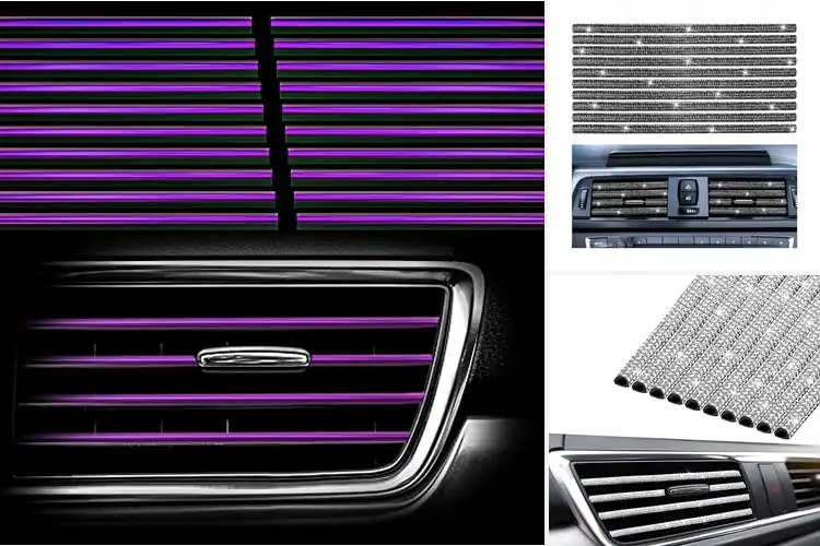 Detailed view of Best Fashionable Car Vent Decor Strips