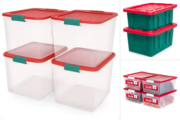 Detailed view of Best Holiday Storage Boxes