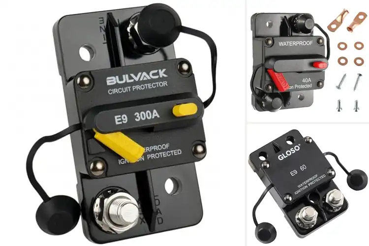 Detailed view of Best IP67 Waterproof Circuit Breaker With Copper Studs