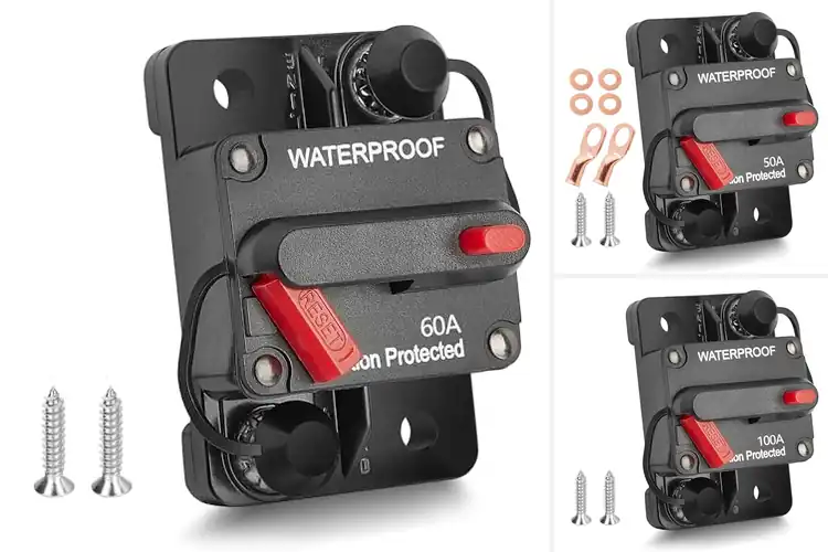 Detailed view of Best Marine RV DC Circuit Breaker For Boats And ATVs