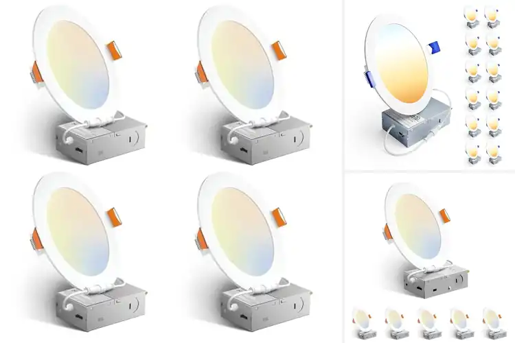 Detailed view of Best Moisture-Resistant Recessed Lights