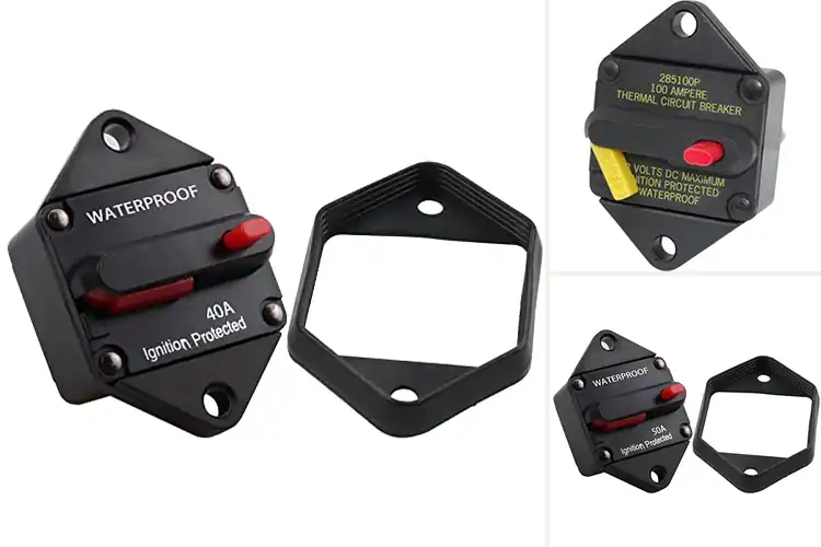 Detailed view of Best Panel Mount Circuit Breaker For 12V To 48V Systems