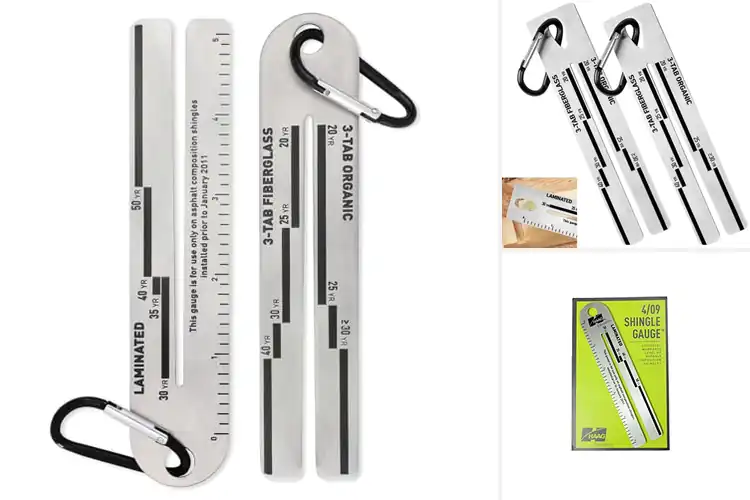 Detailed view of Best Portable Shingle Gauges Sets : Roofing Accuracy