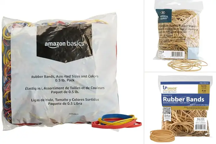 Detailed view of Best Quality Rubber Bands: Top 10 Durable & Stretchy Picks