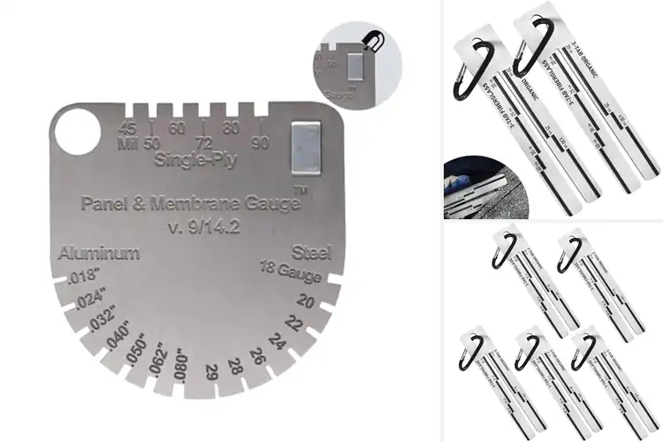 Detailed view of Best Roofing Warranty Estimating Gauges