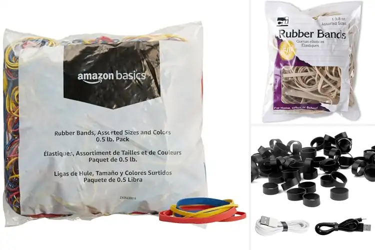 Detailed view of Best Rubber Bands For Organizing: Top Picks for Easy Cords