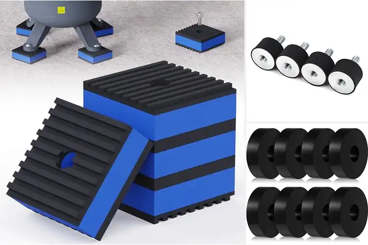 Detailed view of best rubber vibration dampers