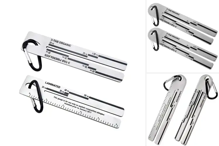 Detailed view of Best Shingle Gauge Measuring Tools