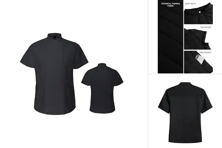 Detailed view of Best Short Sleeve Coats