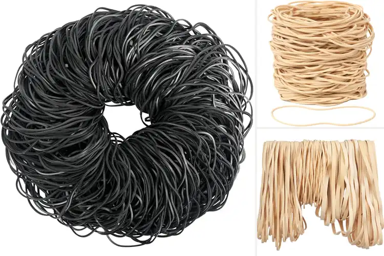 Detailed view of Best Sized Rubber Bands 4-4/5 Inch By 1/16 Inch