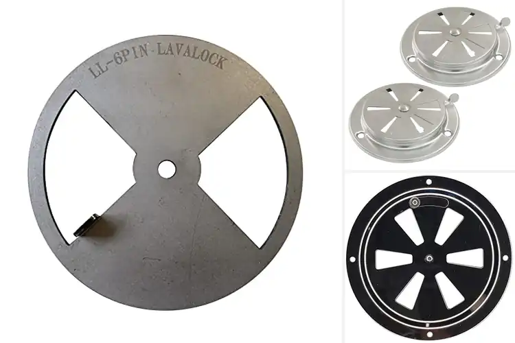Detailed view of Best Smoker Damper: Master Your BBQ Flavor