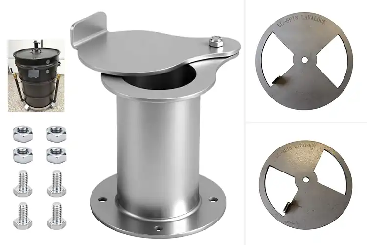 Detailed view of Best Smoker Dampers