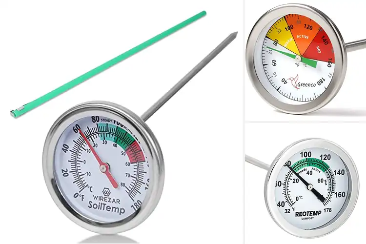 Detailed view of Best Soil Compost Thermometers