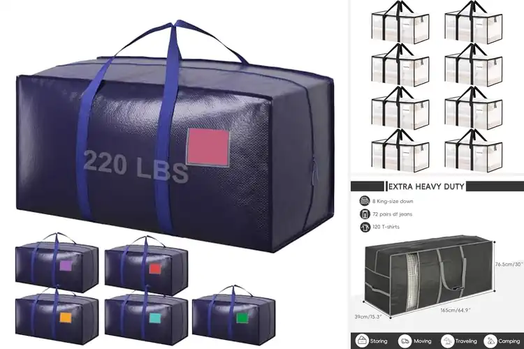 Detailed view of Best Tear-Resistant Storage Bags