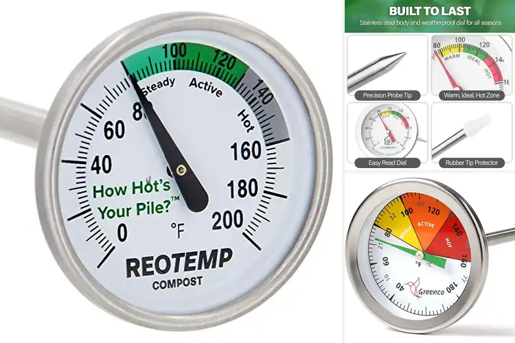 Detailed view of Best Thermometers For Compost Bins