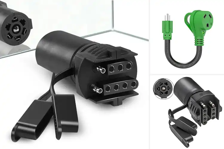 Detailed view of Best Trailer Power Adapters for Easy, Reliable Towing