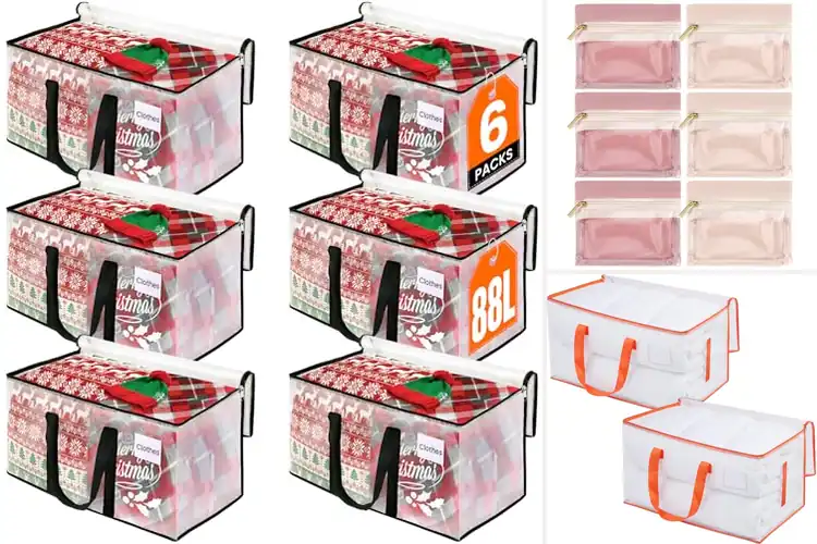 Detailed view of Best Transparent Pocket Storage Bags
