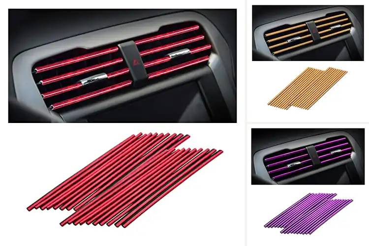 Detailed view of Best Universal Straight Vent Trim Fits Most Outlets