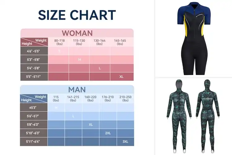 Detailed view of Best UV Protection Wetsuits