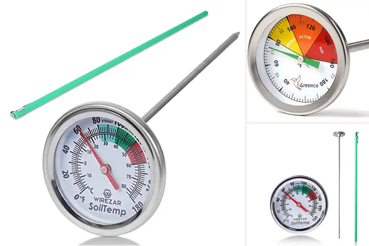Detailed view of Best Waterproof Compost Thermometers