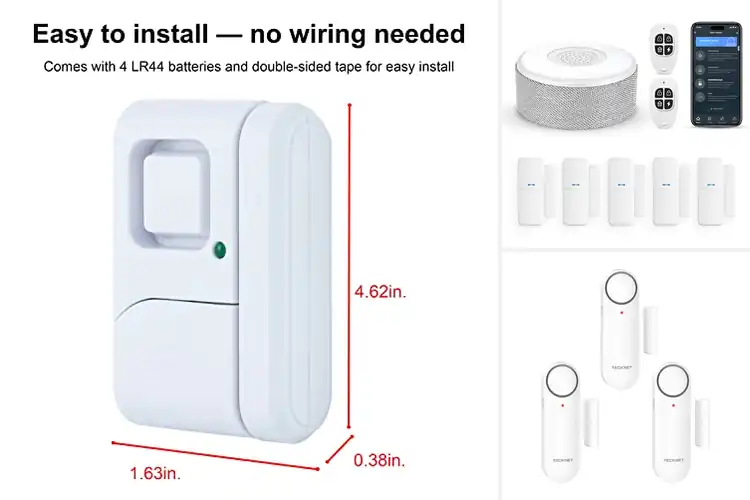 Detailed view of Best Wireless Door Alarm For Apartments
